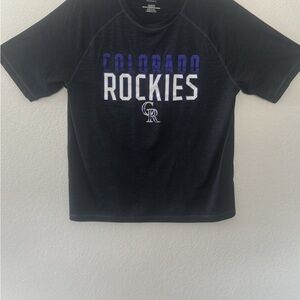 Genuine Merchandise Colorado Rockies MLB XL Black Shirt
